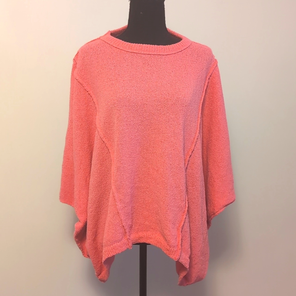 Knit square sweater OVERSIZED